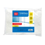 Тряпка д/пола х/б OfficeClean "Стандарт", хлопок, 80*100см, 190 гр/м², белая, индивид. упаковка