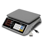 Весы торговые "Mercury" M-ER 328 AC-15.2 "TOUCH-M"LED (б/ст, п.ст-сти, 325х230,  пв. 15 кг, цд. 2 г) RS232 и USB