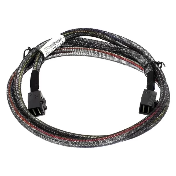 Кабель SAS MSASX4 (SFF-8643) TO SATA 2280000-R ADAPTEC (Г-образный SFF ...