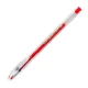 Ручка гелевая 0,5 мм., красная, CROWN