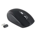 Мышь беспроводная Oklick 455MW (1600dpi, светодиодная, 5 кнопок, 2.4ГГц, USB) Черный