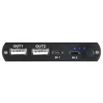 Мобильный аккумулятор Buro RA-12000-AL-BK (Li-Ion, 12000мАч, 5В/1А + 2.1A, вых.: 2x USB A) черный — изображение 2