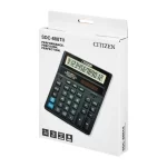 Калькулятор настольный Citizen SDC-888TII (203х159х27мм, 12 разрядов, 2-е питание, черный) — изображение 2