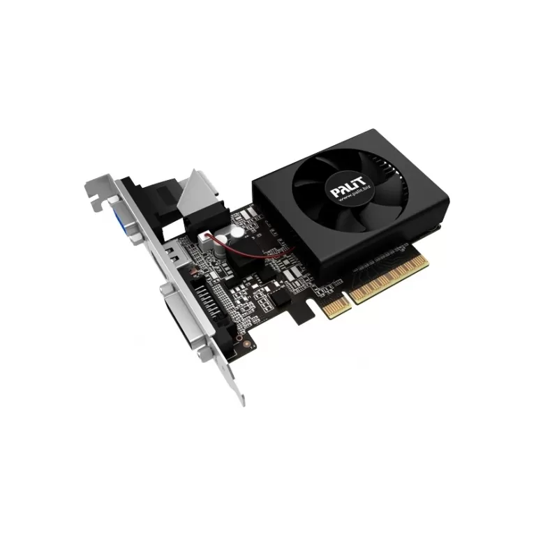Видеокарта 2GB Palit GeForce GT 730 (64bit DDR3 800, 1804 DVIx1, HDMIx1,  VGAx1) PA-GT730K-2GD3H