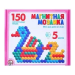 Игра магнитная "Мозаика",150 элементов, диаметр 20 мм