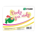 Доска для лепки А5, пластик, белая, СТАММ