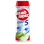 Средство чистящее (порошок) Пемолюкс "Сода 5,Яблоко" 480 гр/банка