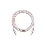 Патч-корд UTP Netlan  (5 м, кат.5e, 2x RJ45/8P8C, заливной, многожильный, медь, PVC) серый
