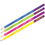 Карандаш ч/г деревянный НВ, без ластика, заточен, трехгр., Berlingo.Double color