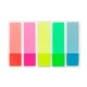 Закладки самоклеящ. пластиковые 12 х 45 мм, 5 цв. по 20 л., неон, Attache Закладки самоклеящ. пластиковые 12 х 45 мм, 5 цв. по 20 л., неон, Attache