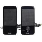 Колонки активные 2.0 Sven 312 (2х2Вт, 100Гц-20кГц, питание - USB, пластик) черный