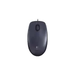 Мышь проводная Logitech Optical M100 (1000dpi, светодиодн, 2 кнопки, USB) Серый (910-001604/910-006765) — изображение 3