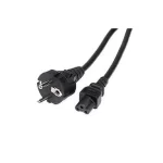 Кабель питания для ноутбуков (IEC 320 C5/евровилка  CEE 7/7, 1.8 м)