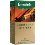 Чай черный 25 пак. Гринфилд "Christmas Mystery", (с пряностями)