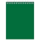 Блокнот А6, 60 л., клетка, гребень, обл. мелов. картон, зелёный "Для конференций" BG Блокнот А6, 60 л., клетка, гребень, обл. мелов. картон, зелёный "Для конференций" BG