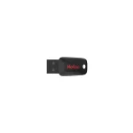 Флэш-накопитель 8Gb USB 2.0 Netac U197 (NT03U197N-008G-20BK) черный/красный — изображение 2