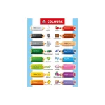 Плакат "COLOURS" (Цвета)