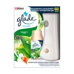 Освежитель воздуха автоматич. Glade "Свежесть утра", 269 мл/баллон