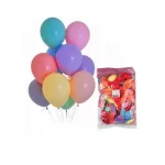 Шары воздушные 25 см, пастель, ассорти, 25шт/упак, deVENTE.Macaroon