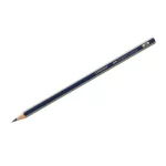 Карандаш ч/г деревянный 3B(3М), без ластика, заточен, шестигр., Faber-Castell "Goldfaber 1221"