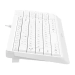 Клавиатура проводная A4Tech Fstyler FK15 (мультимедиа, слим, USB, белый) — изображение 3