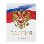 Дневник 5-11 кл. 48л. (твердый) У BRAUBERG, глянцевая ламинация, с подсказом, Символика 2