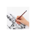 Набор карандашей ч/г, профессиональный, 8 шт/уп, (6H-8B), блистер, BRAUBERG ART "PREMIERE" — изображение 4