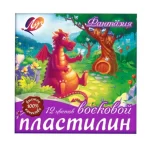 Пластилин 12 цв., со стеком, восковой, 180 г, ЛУЧ ФАНТАЗИЯ — изображение 2