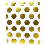 Пакет подарочный 18x23x8 см, вертикальный, конгрев и фольгир., deVENTE. Polka dots, 4 дизайна — изображение 4