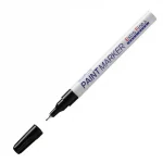 Маркер-краска 1 мм, черный, нитро-основа, MunHwa Extra Fine Paint Marker