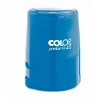 Оснастка для круглой печати Colopl d=45мм Pr. R45 Cover, с крышкой, синий корпус, синяя — изображение 3