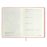 Ежедневник недатир. A6+ Escalada "Влад Кравчук.Цветы", 120 л. мягкий переплет, цв. срез, кожзам. — изображение 3