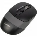 Мышь беспроводная A4Tech FStyler FG10S (Silent Click, черн/серый) — изображение 2