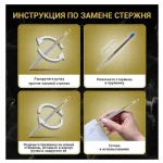 Ручка шариковая подар. 1 мм, синяя, корпус синий с серебряными деталями, BRAUBERG Cayman Blue — изображение 4