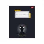 Тетрадь 18 л., клетка Hatber.Котенок уголек, обл. мелов. картон, ассорти — изображение 4