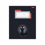 Тетрадь 18 л., клетка Hatber.Котенок уголек, обл. мелов. картон, ассорти — изображение 5