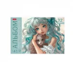 Альбом для рисования 32л., А4, на скрепке, обл.- мелов. картон, Hatber "Милый друг" — изображение 4