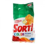 Порошок стиральный Sorti Автомат, Color 1,5 кг/пачка