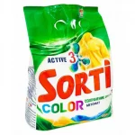 Порошок стиральный Sorti Автомат, Color 1,5 кг/пачка — изображение 2