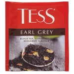 Чай черный 100 пак. TESS "Earl Grey" с бергамотом с цедрой лимона — изображение 2