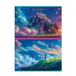 Альбом для рисования 32л., А4, на скрепке, обл.- мелов. картон, BG.Чудесный мир