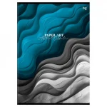 Тетрадь А4, 96 листов, клетка, скрепка, BG.Бумажное искусство, обл. мелов. картон с матов. ламинац. — изображение 3