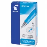 Ручка шариковая, автом. 0,7 мм., синяя, грип, масляные чернила, PILOT Super Grip,BPGP-10R — изображение 2