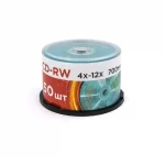 Диск многократной записи CD-RW Mirex 700Mb (50 штук на шпинделе)