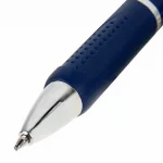 Ручка шариковая, автом. 0,7 мм., синяя, грип, BRAUBERG DELTA CLIP — изображение 3