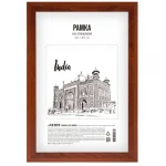 Рамка А3, 30х40 см, деревянная (МДФ), итальянский орех, акриловое стекло, deVENTE