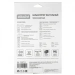 Калькулятор настольный, 12 разр., 204х158 мм, двойное питание, черный, Attache AF-888 — изображение 4