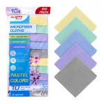 Салфетки универс. микрофибра 30*30 см.  PASTEL COLOUR LAIMA HOME (10 шт/упак)