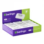 Ластик Berlingo Eraze 76, прямоугольный, термопластичная резина, 44*25*9мм