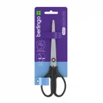 Ножницы 180 мм, пласт. ручки, черные, Berlingo Easycut 100